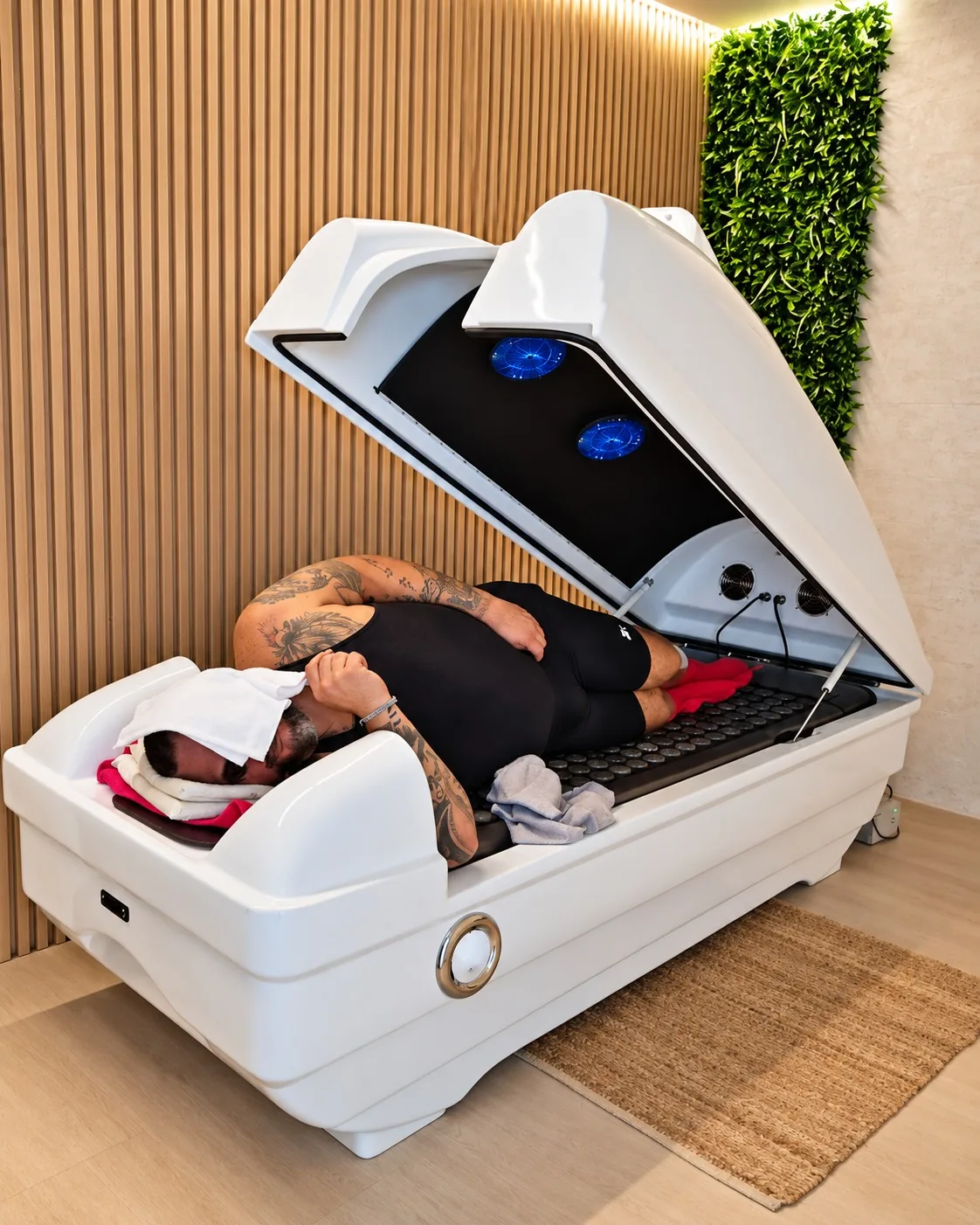 Cápsula PotCell con radiofrecuencia y fototerapia